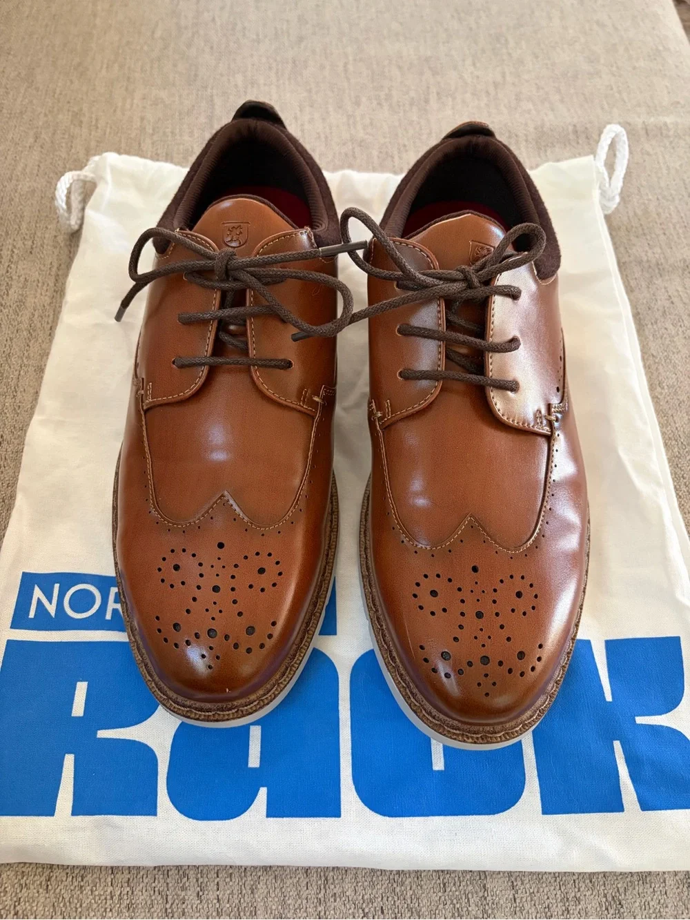 Boy’s Brown Wingtip Dress Shoes
